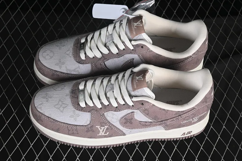 All categories Nk Air Force 1 Air Force series Nk Air Force 1 Low Air Force low-top Nike Air Force 1'07 Low LV joint gray Air Force 1 low-top casual sneakers YF9511-821